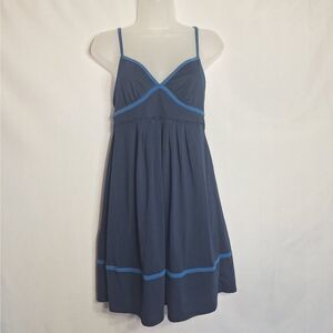 American Eagle Outfitters Babydoll Sundress Blue Small P Womens
